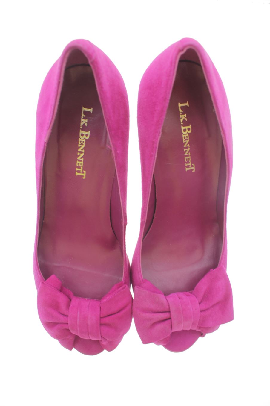 Zapatos de tacon de L.k. Bennett de la talla 36, de color morado de