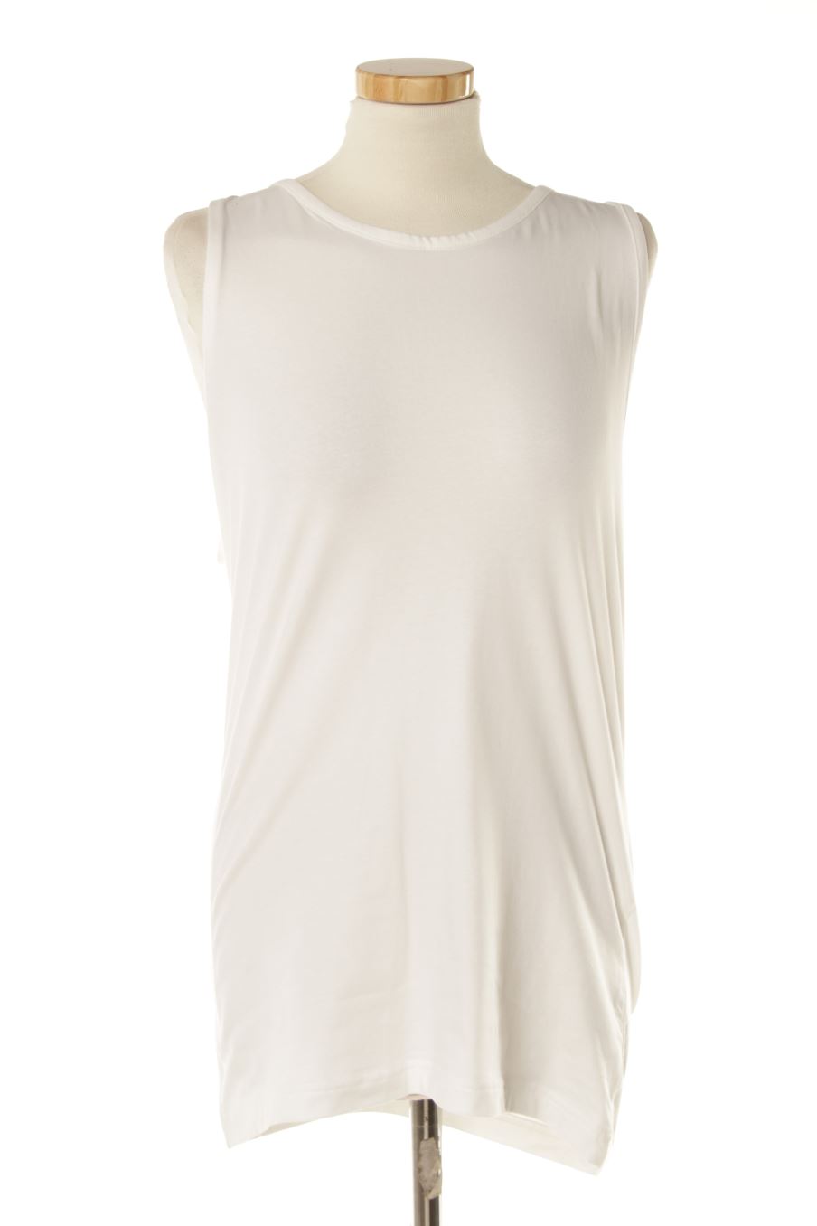 Camiseta sin mangas de H&M de la talla M, de color blanco