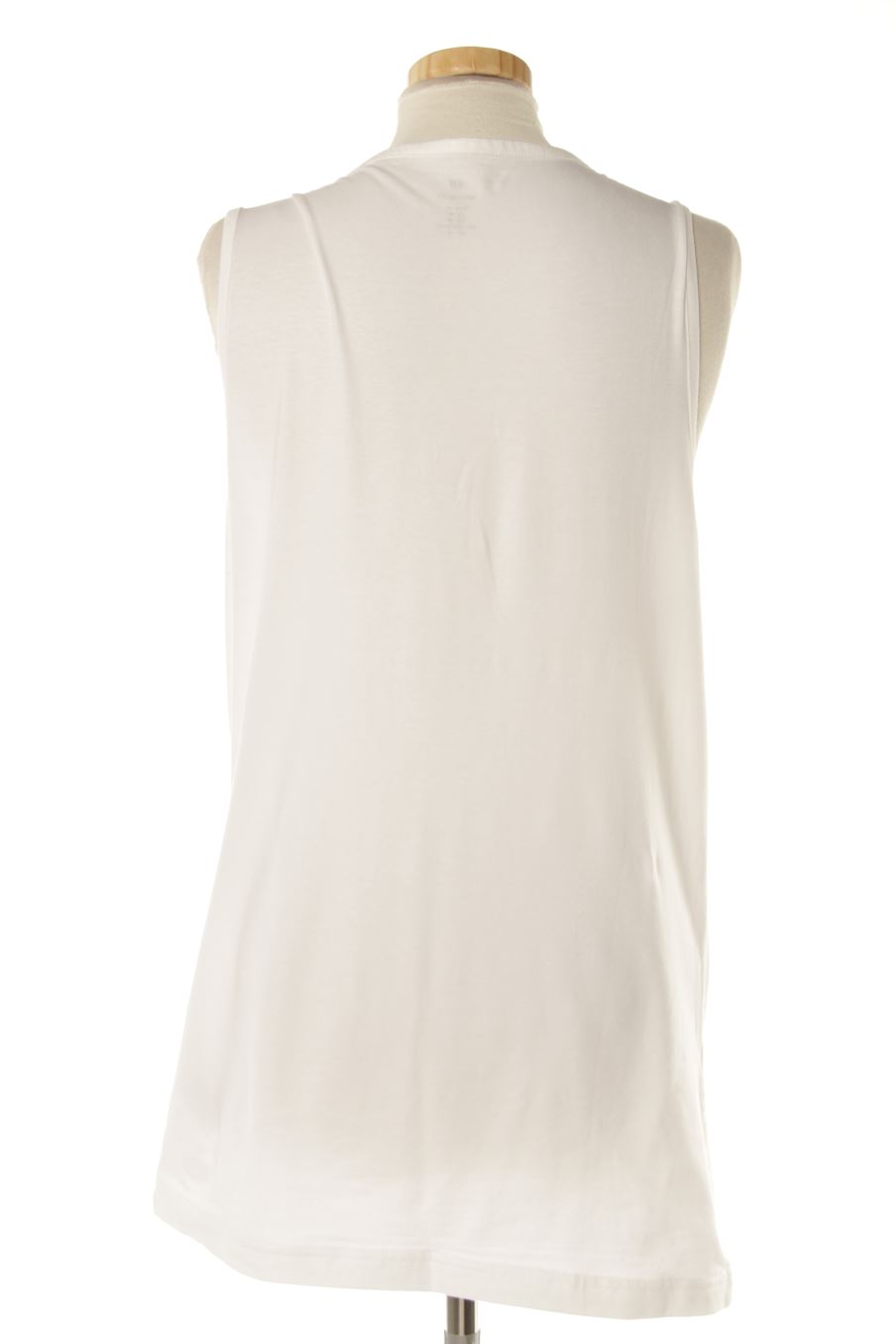 Camiseta sin mangas de H&M de la talla M, de color blanco
