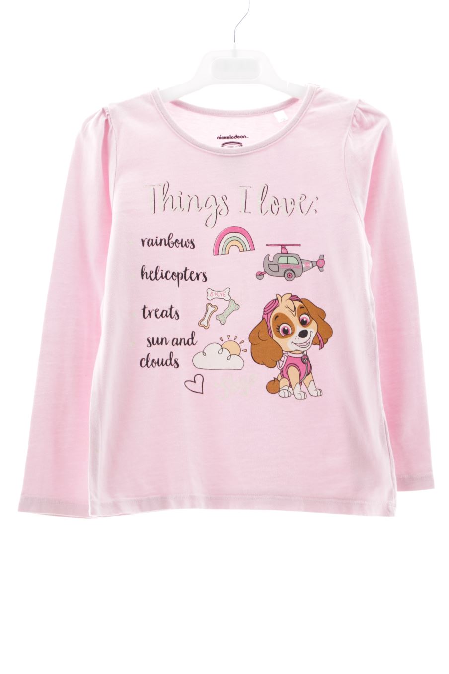 Camiseta de manga larga de Nickelodeon de la talla 7 años de segunda mano