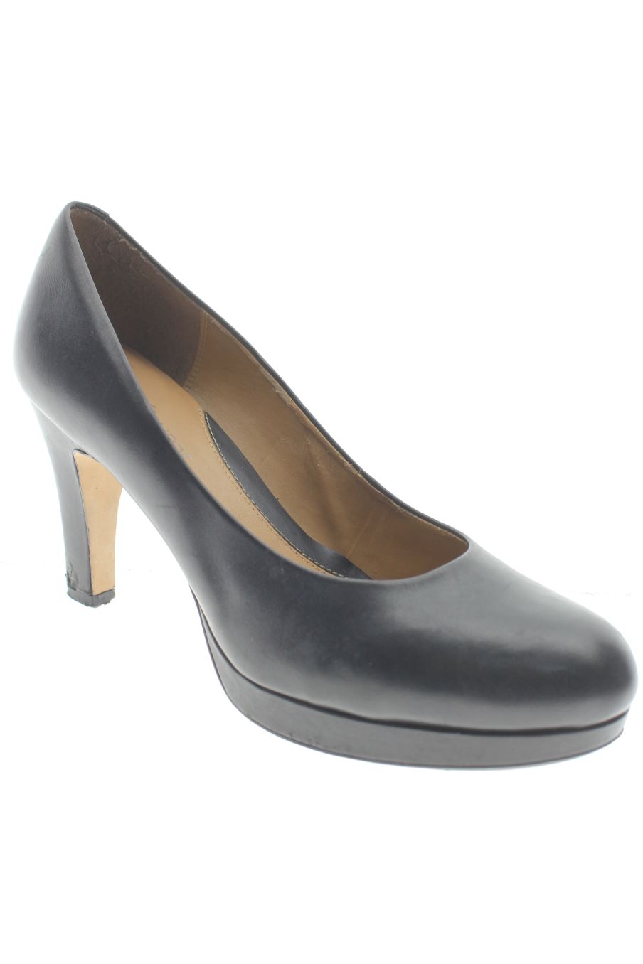 Zapatos de tacon de clarks de la talla 39, de color negro de