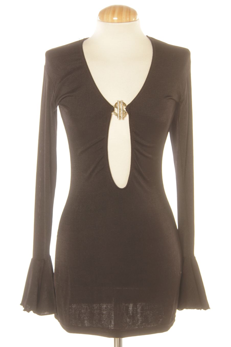 Vestito casual de Leg avenue de la talla XS, de color nero