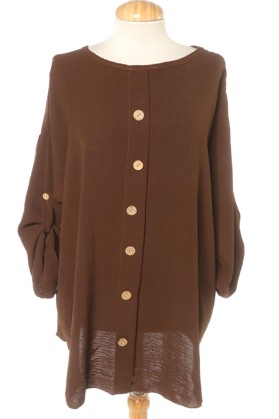 Camicia de PERCENTIL de la talla XL, de color marrone
