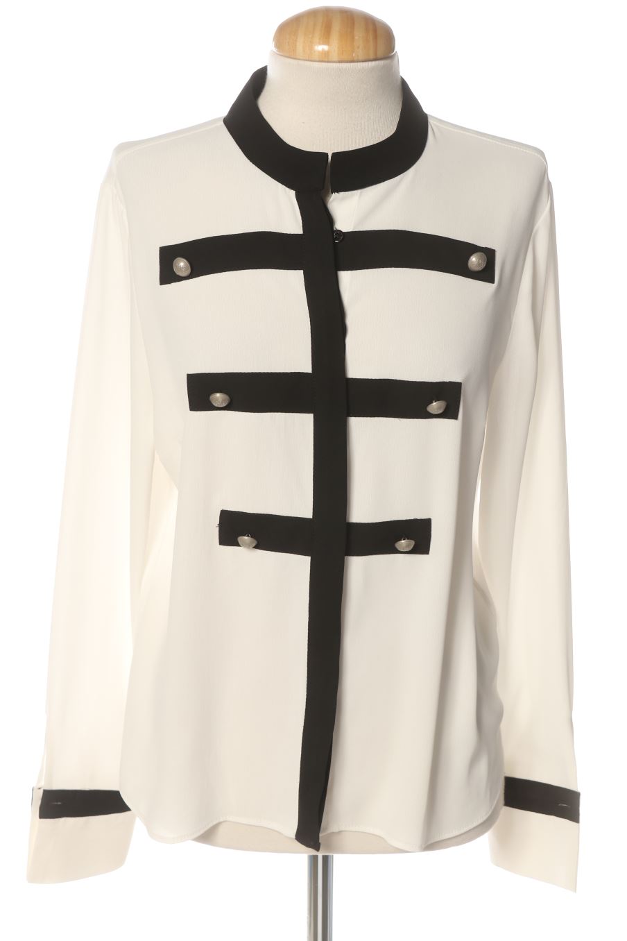 Blouse à manches longues Trucco de la taille 40, de couleur blanc