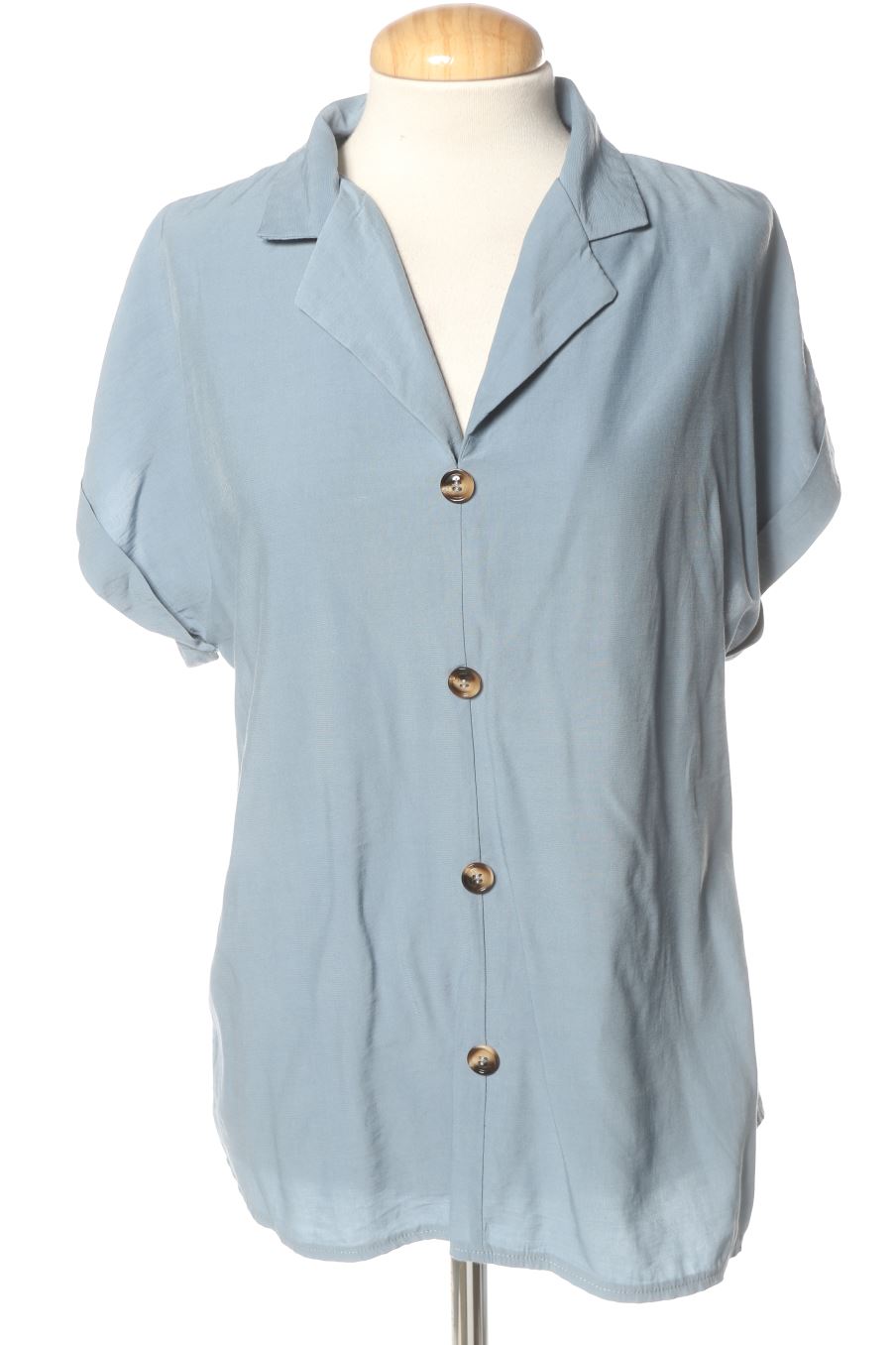 Blouse à manches courtes PERCENTIL de la taille S, de couleur bleu
