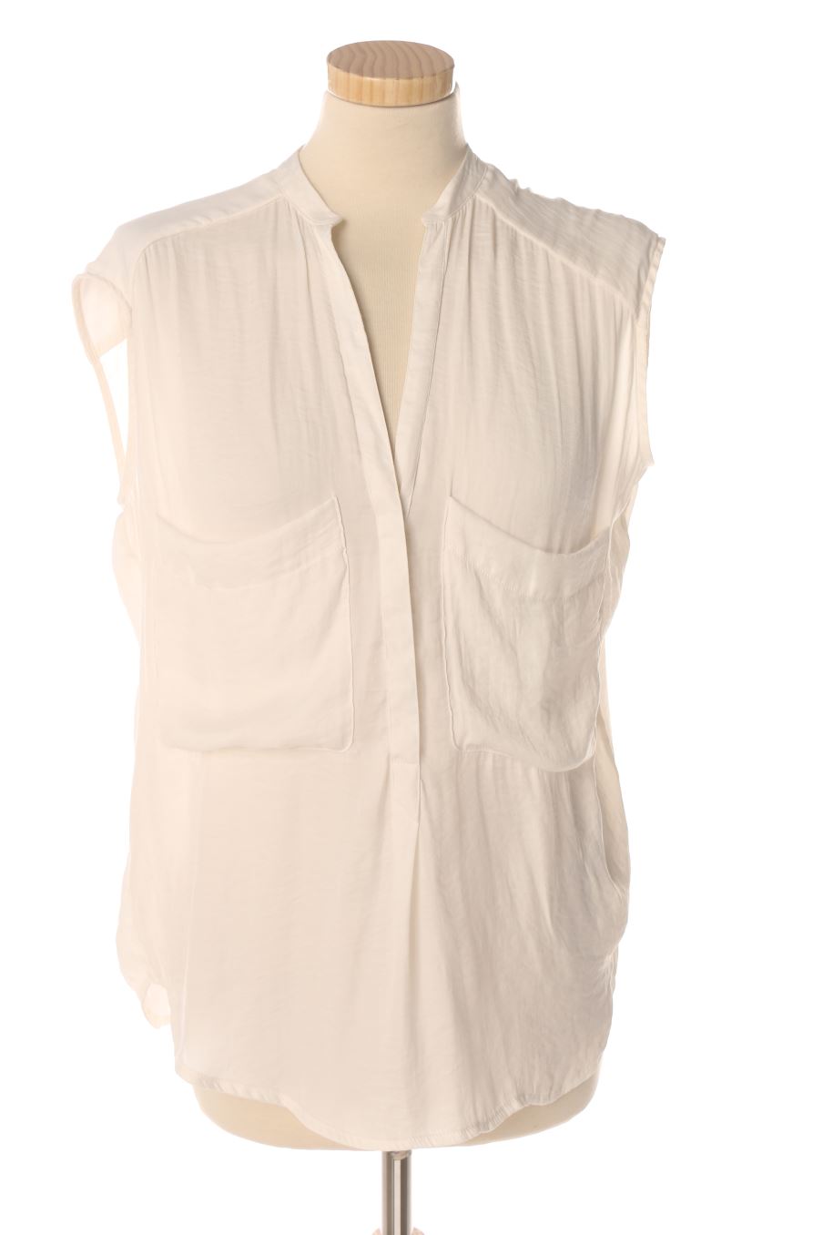 Top Trafaluc de la taille XS, de couleur blanc