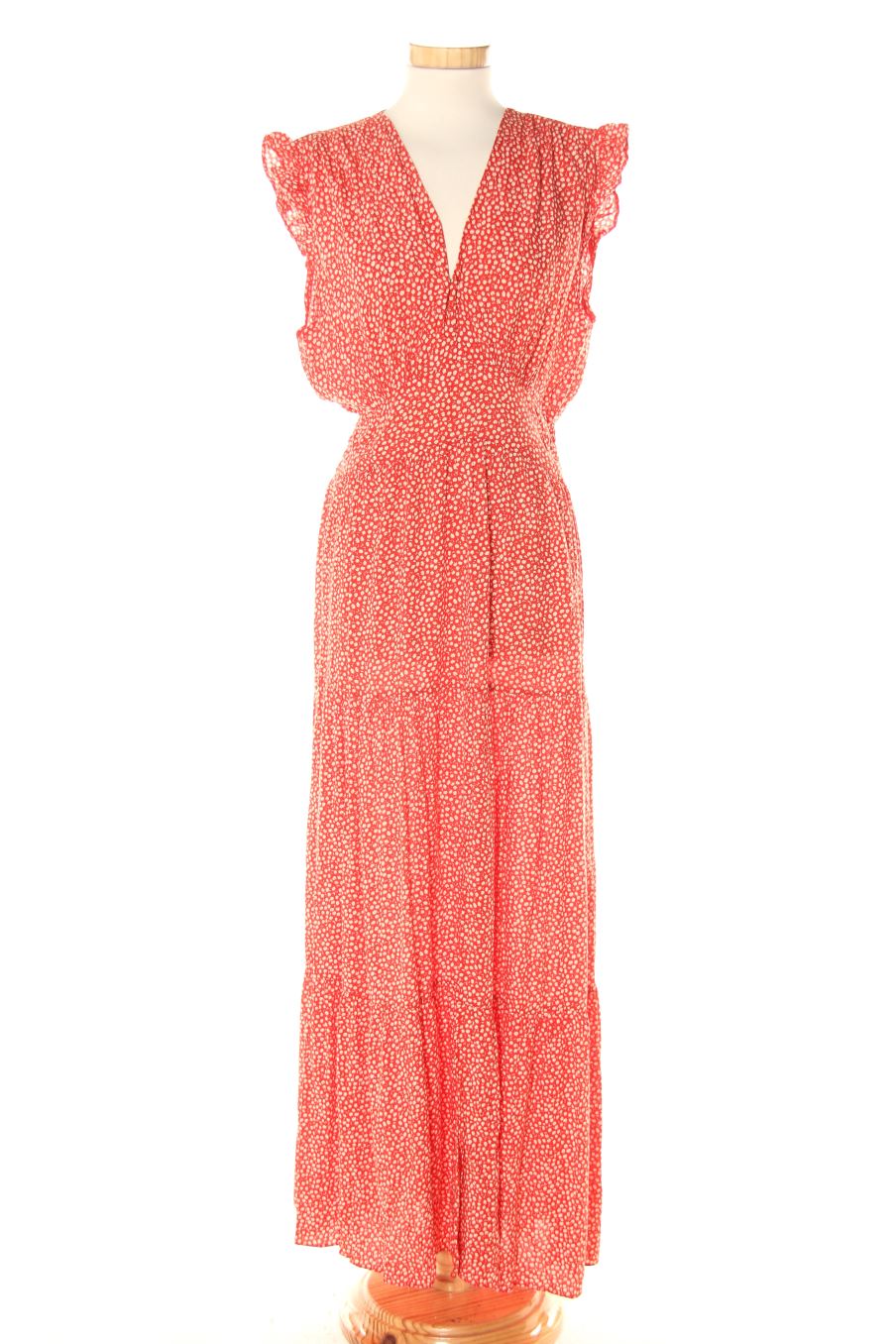 Vestido casual de Ebony de la talla XL, de color rojo