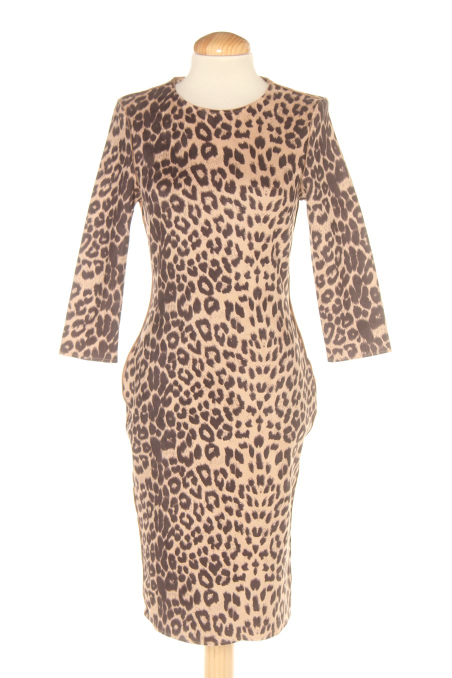 Robe casual Drole de copine de la taille S, de couleur animal print