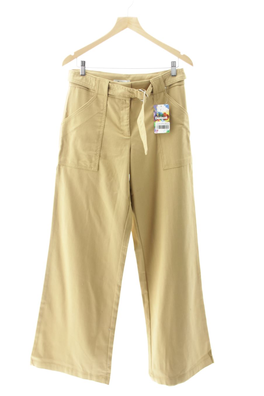 Pantalon Desigual de la taille 40, de couleur beige