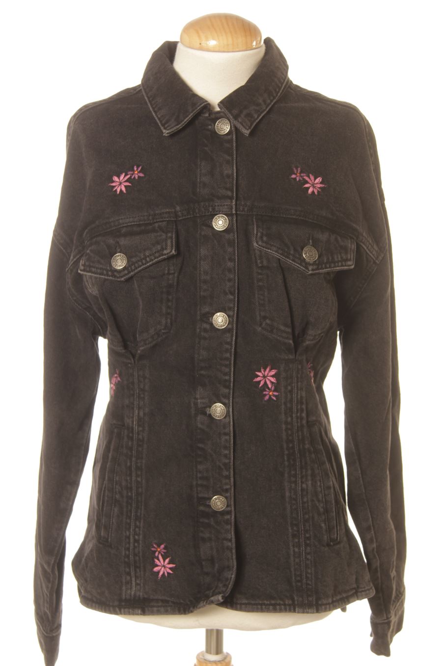 Gilet Desigual de la taille M, de couleur noir de denim