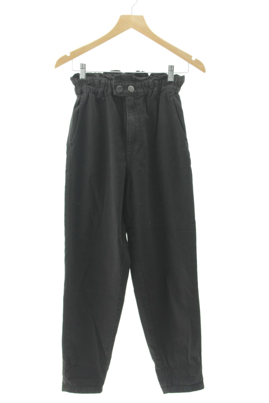 Jeans Stradivarius de la taille XS, de couleur noir de denim