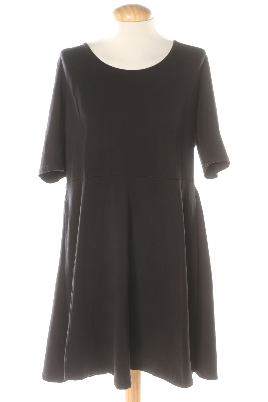 Robe casual H&M de la taille XL, de couleur noir