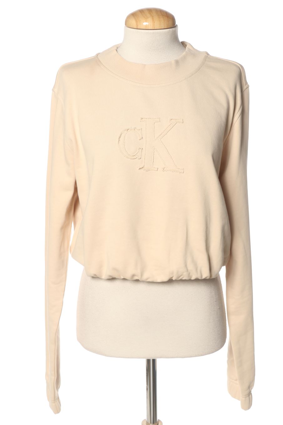 Sudadera de Calvin Klein de la talla M, de color beige