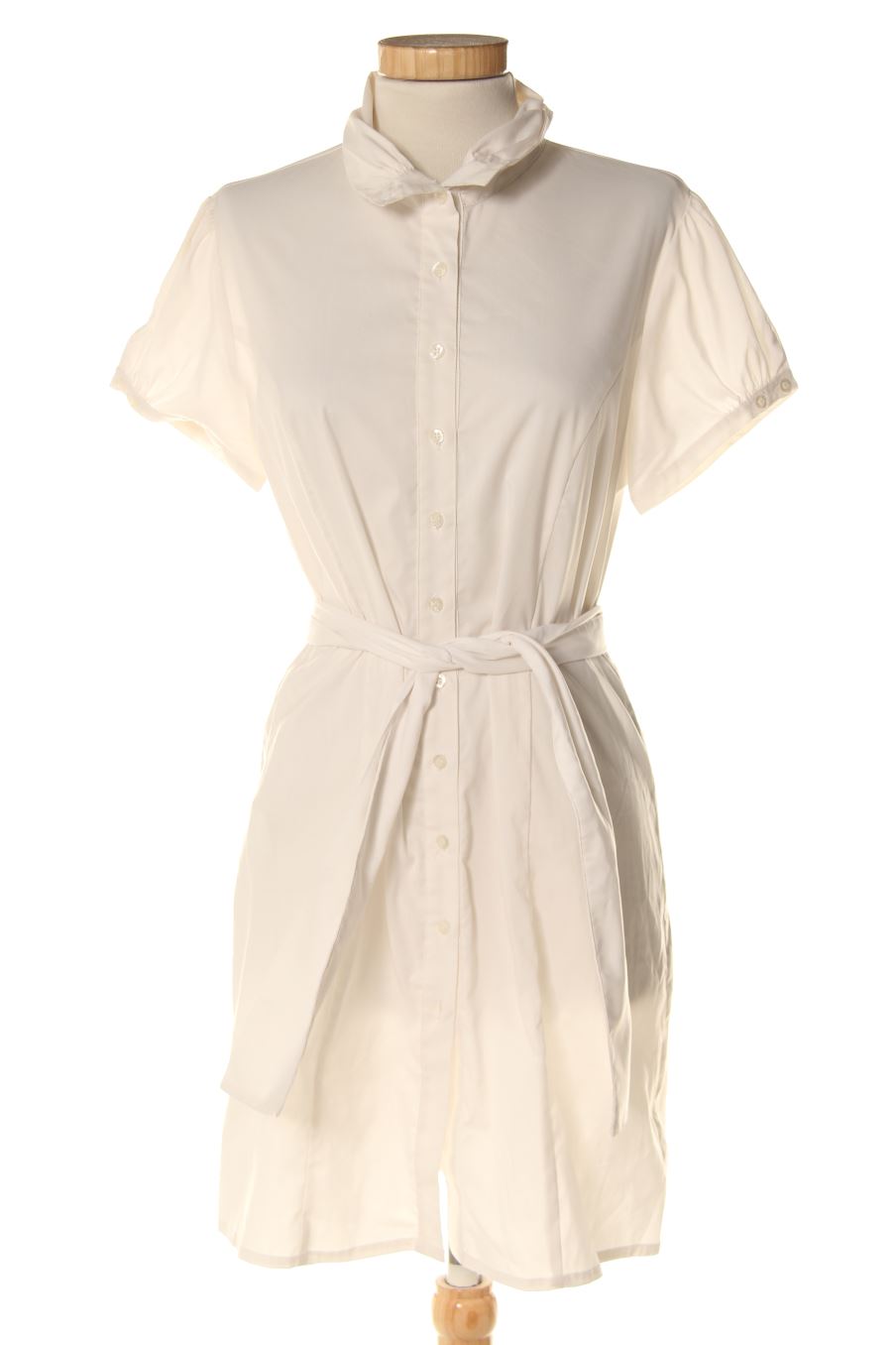 Robe casual Yera de la taille 38, de couleur blanc