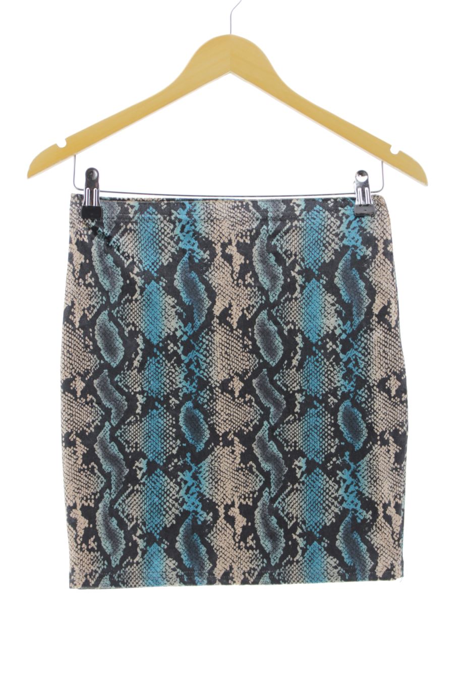 Falda de PERCENTIL de la talla 32, de color animal print