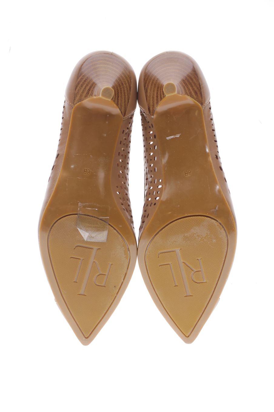 Zapatos de tacon de Ralph Lauren de la talla 39, de color marrón de