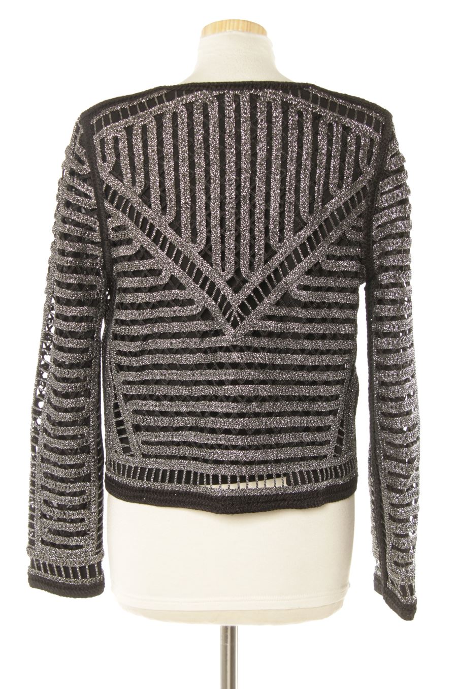Blouson Maje de la taille 40, de couleur noir