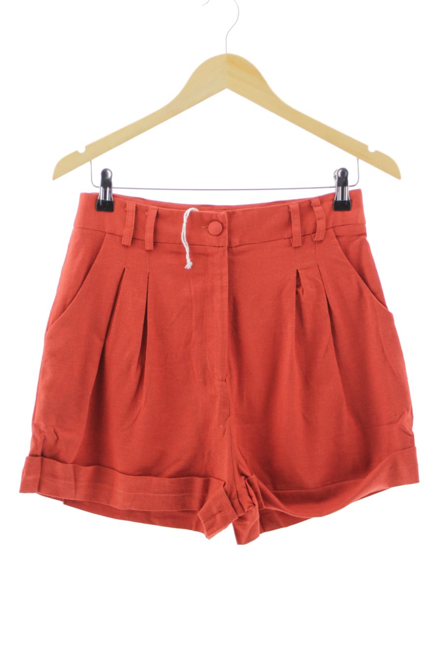 Pantalones cortos de DIVNI Sao Paulo de la talla S, de color rojo