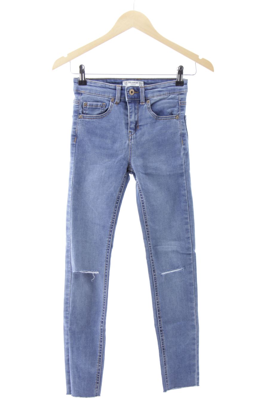 Jeans Pull & Bear de la taille 34, de couleur bleu de denim