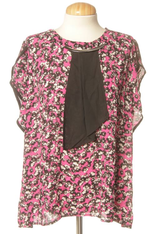 Blusa a maniche corte