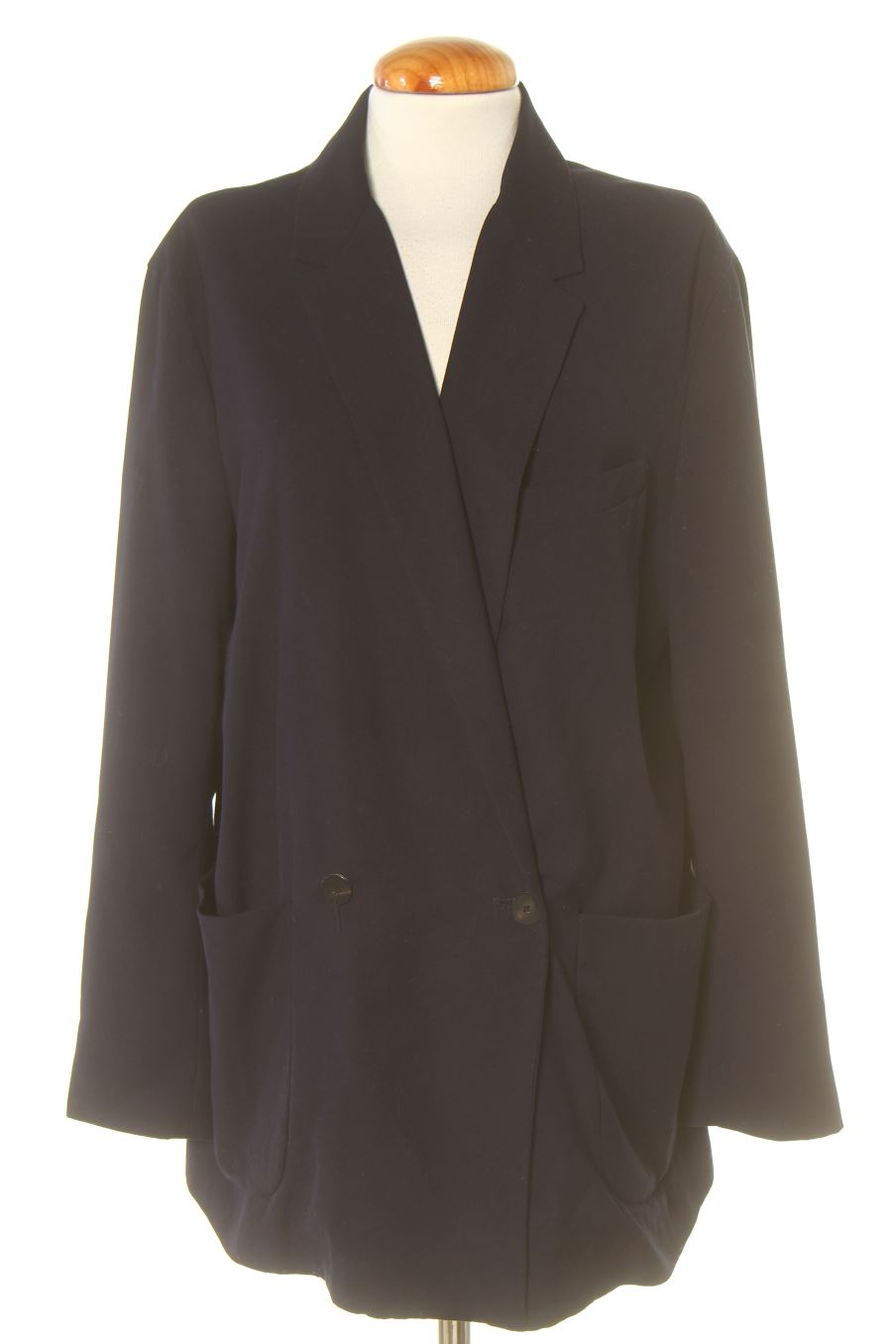 Blazer de MANGO SuiT de la talla M, de color blu oltremare