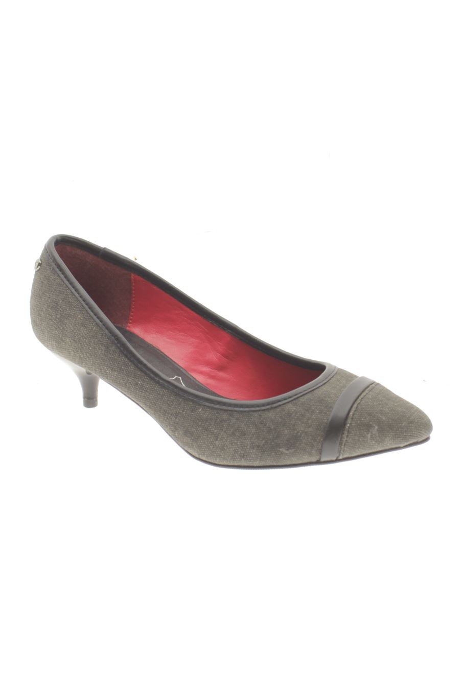 Zapatos de tacon de Kookai de la talla 36, de color gris de