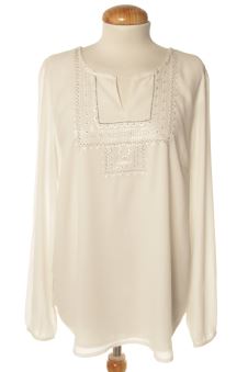 Langärmelige Bluse XL Camaieu