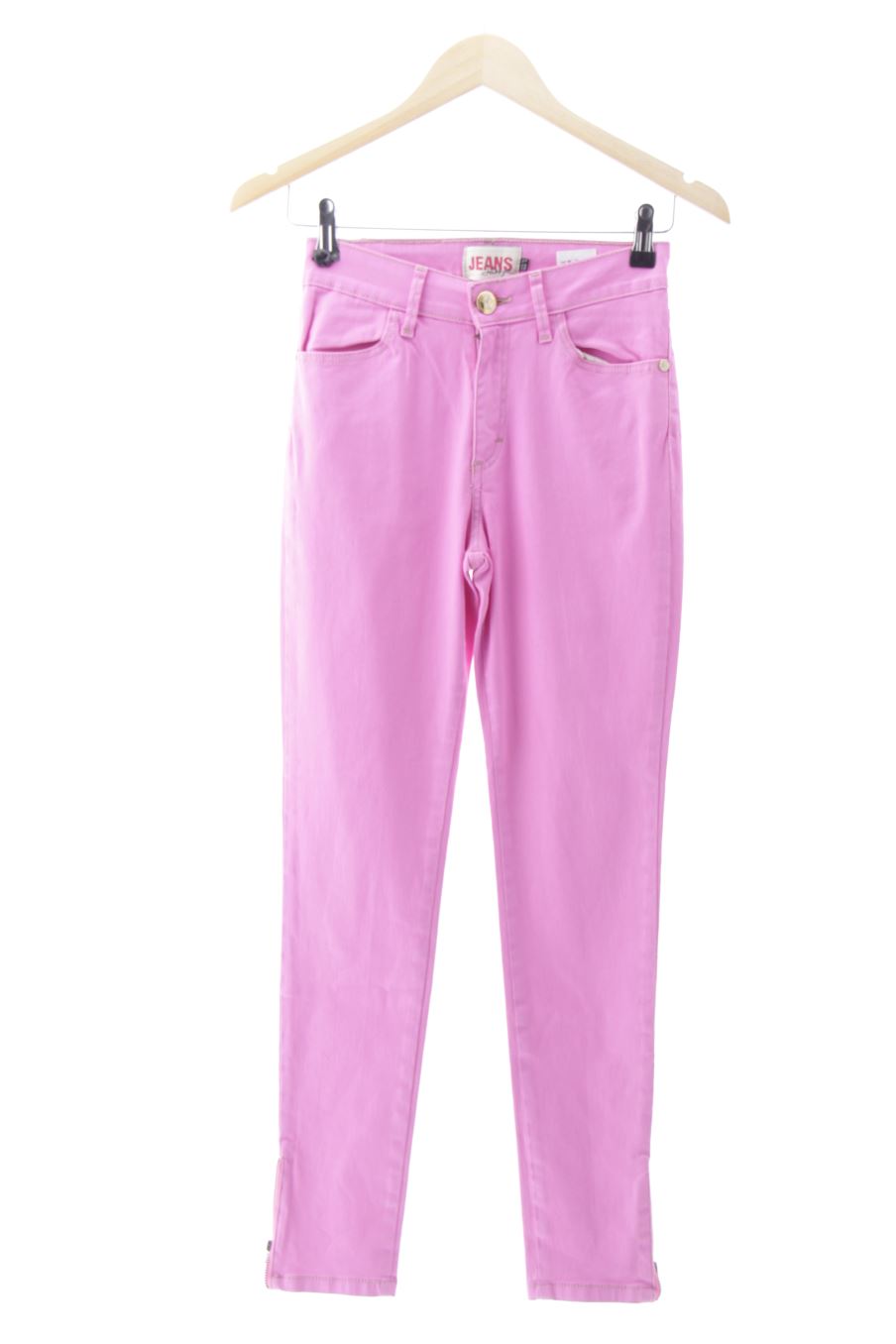 Jeans von Jota + Ge Größe 36, Farbe Rosa, aus Jeanskleidung für