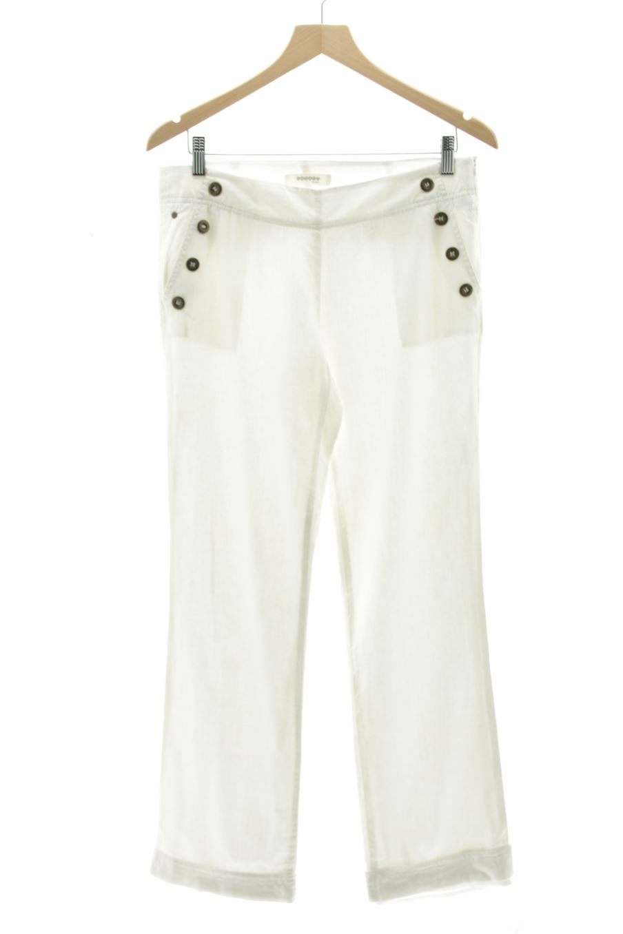 Casual Hose von BONOBO Größe 40, Farbe Weiss, für