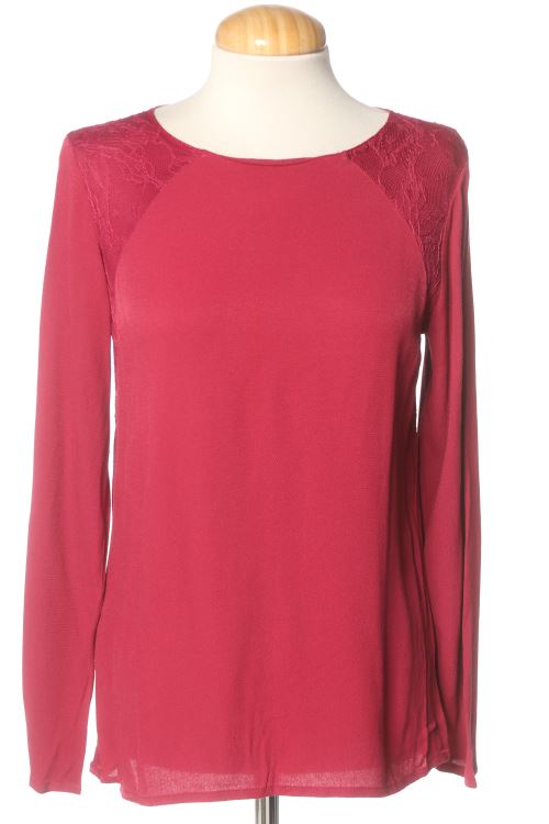 Blusa a maniche lunghe