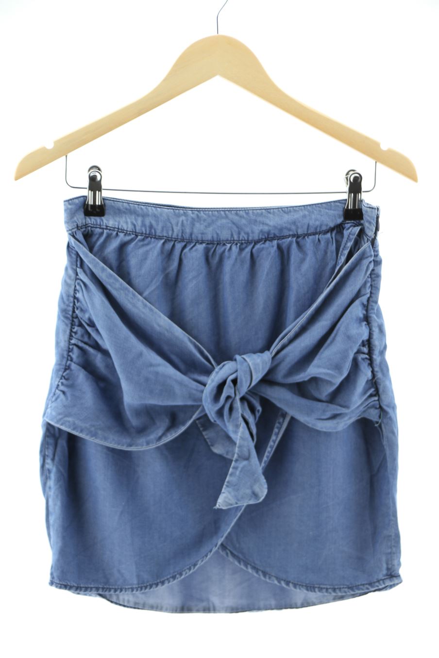 Gonna de Trf (ZARA) de la talla 38, de color blu