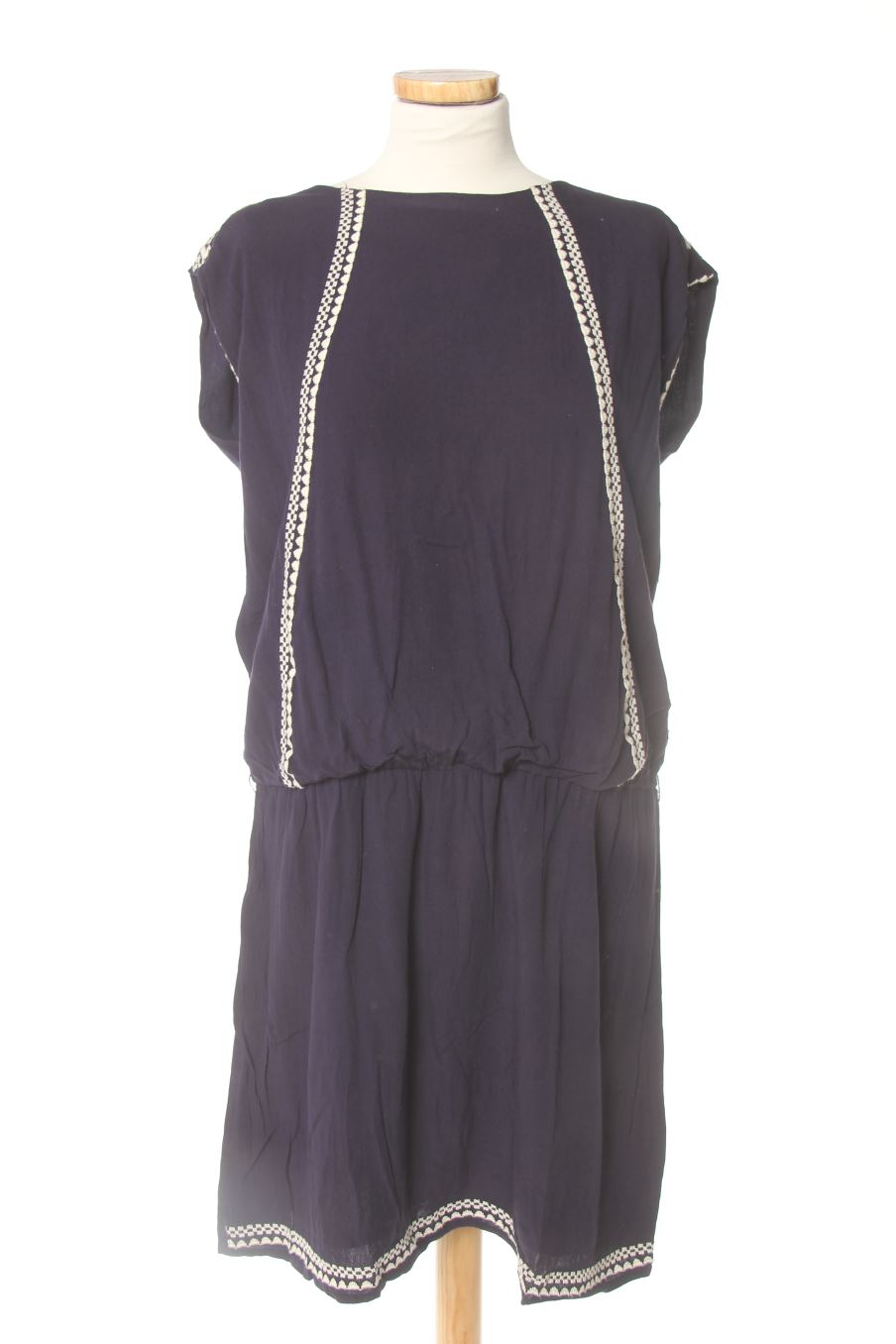 Robe casual Promod de la taille 40, de couleur bleu marine