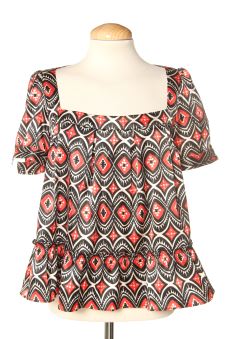 Blusa a maniche corte S Sfera, foto 1 di 2