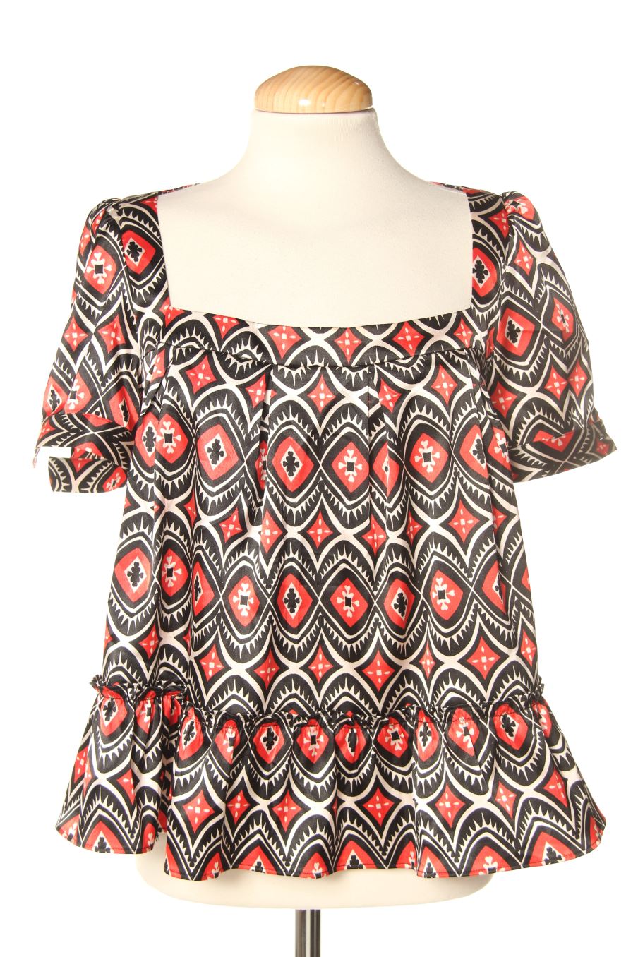 Blouse à manches courtes Sfera de la taille S, de couleur imprimés