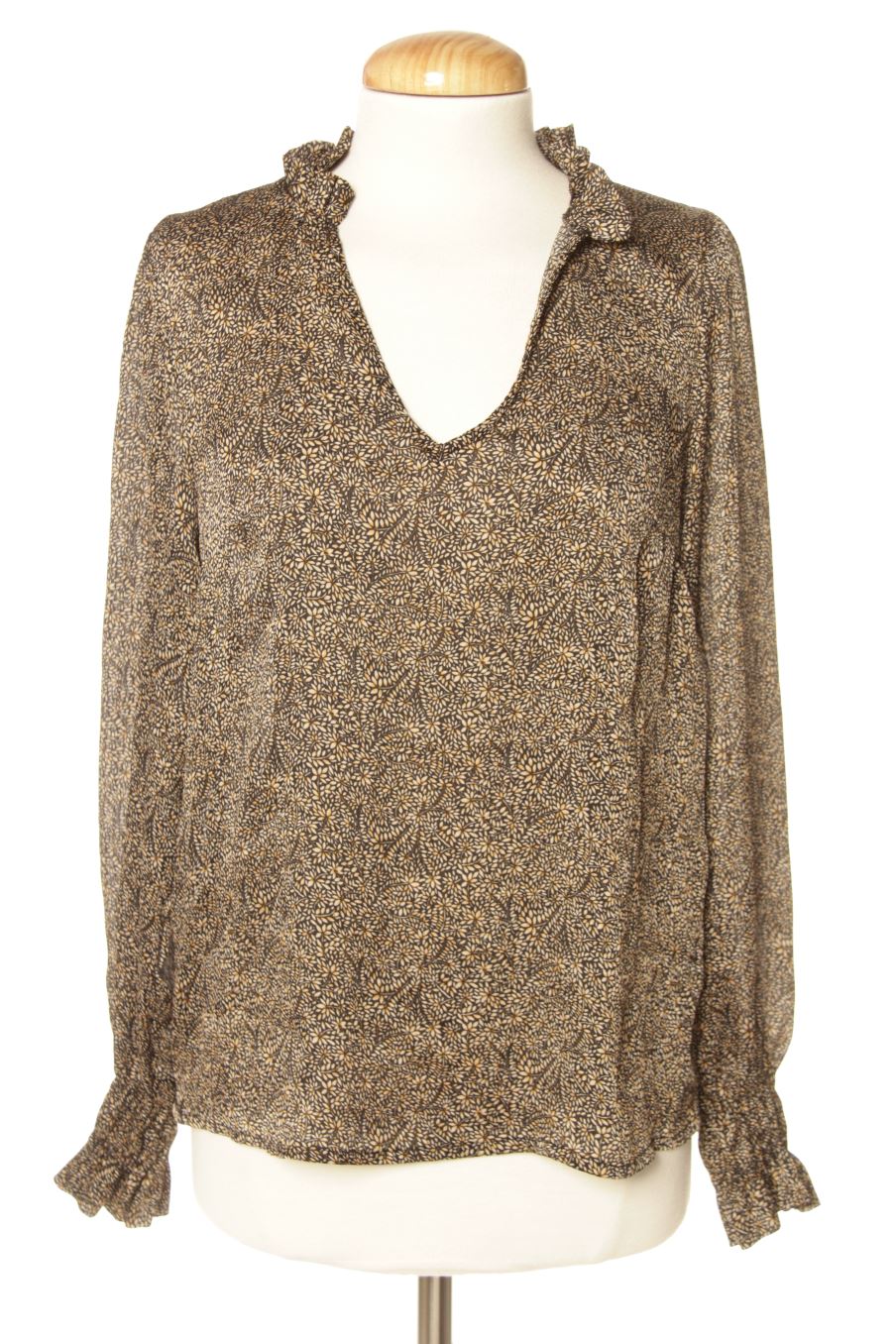 Langärmelige Bluse von BONOBO Größe S, Farbe Aufdruck, für