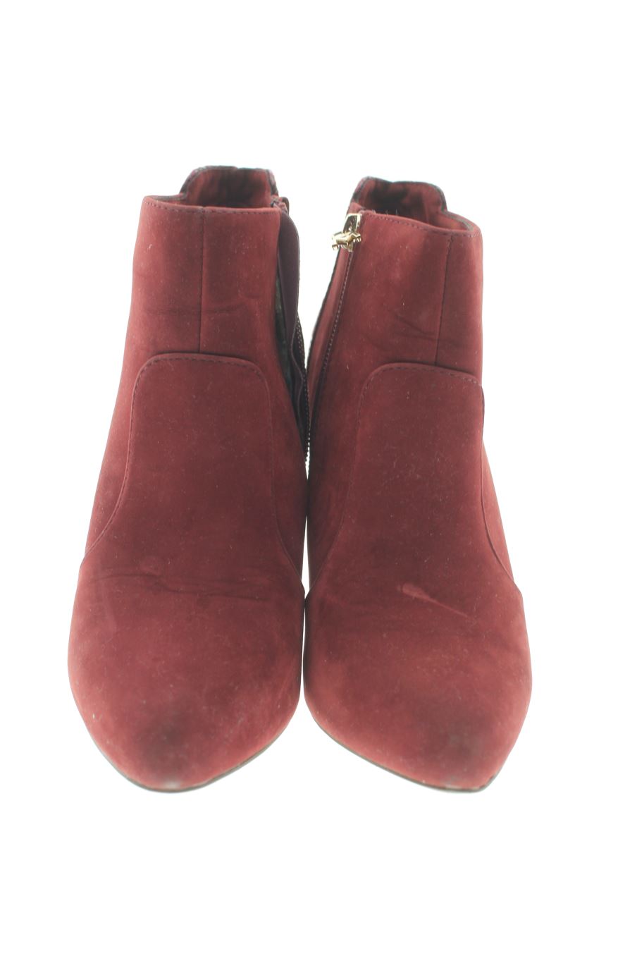 Botines de MariaMare de la talla 37, de color burdeos de
