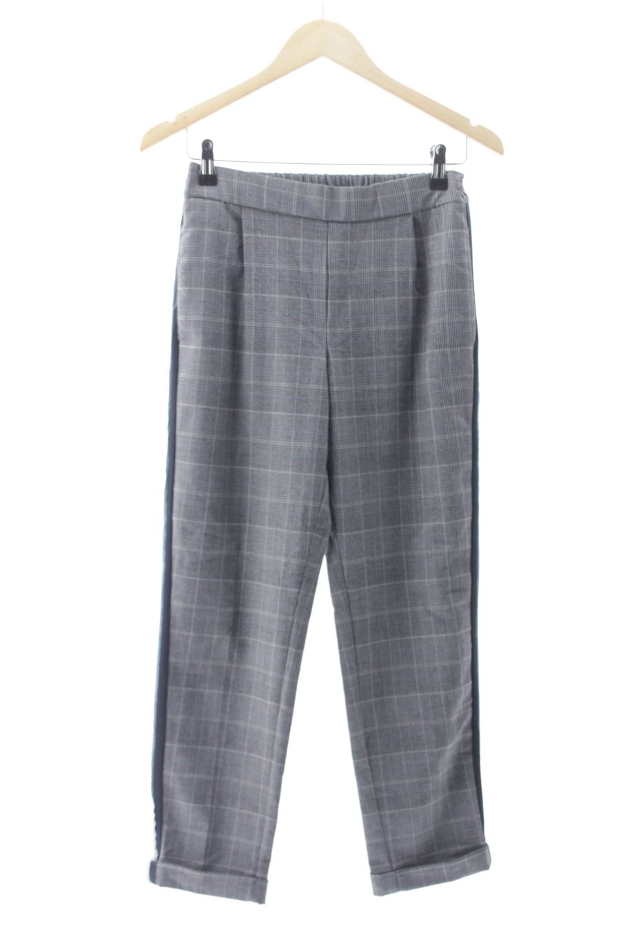 Pantalón de Zara de la talla S, de color cuadros
