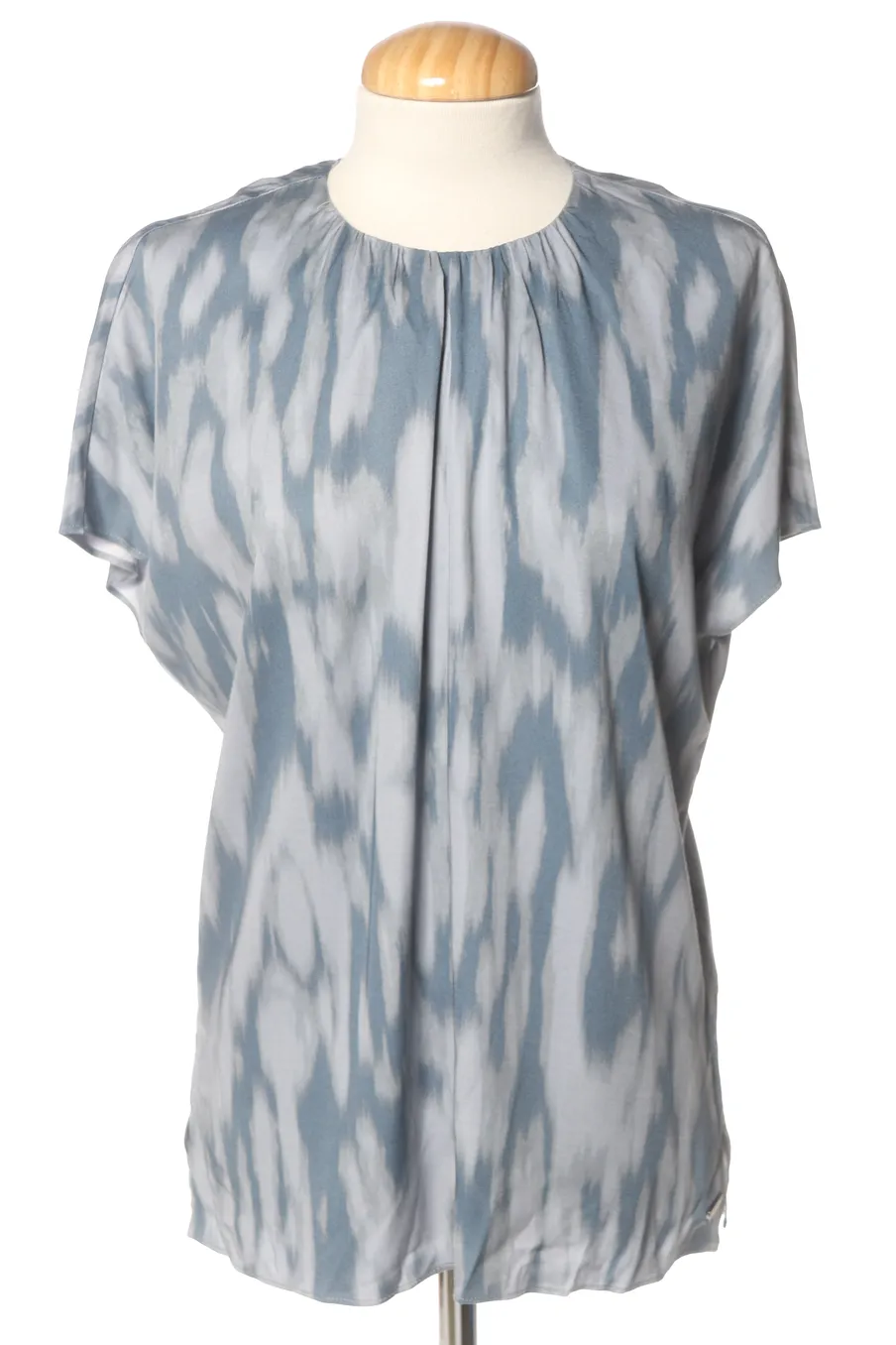 Kurzärmelige Bluse von Calvin Klein Größe 36, Farbe Aufdruck, für