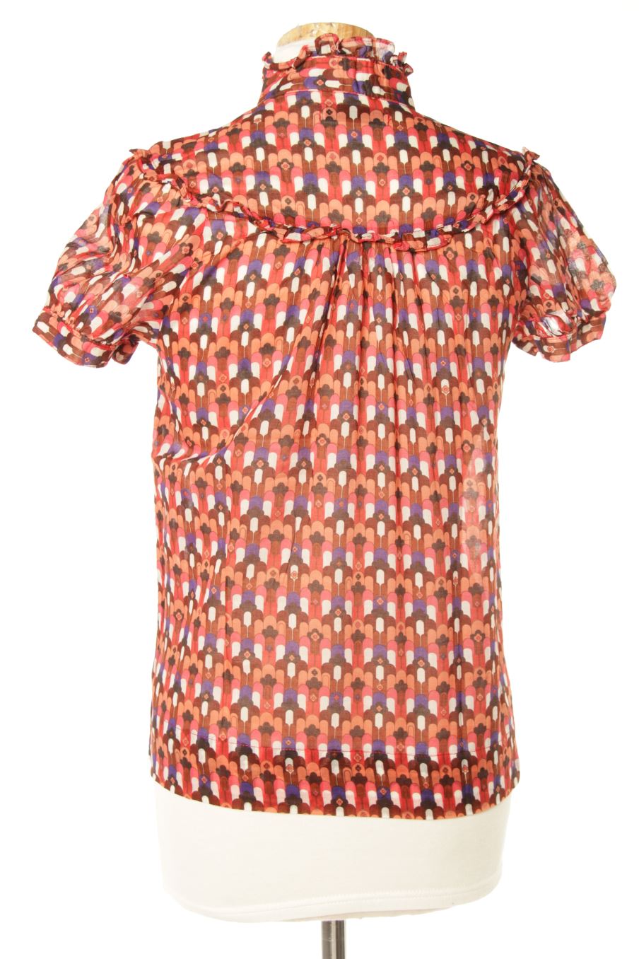 Blouse à manches courtes Trafaluc de la taille S, de couleur imprimés