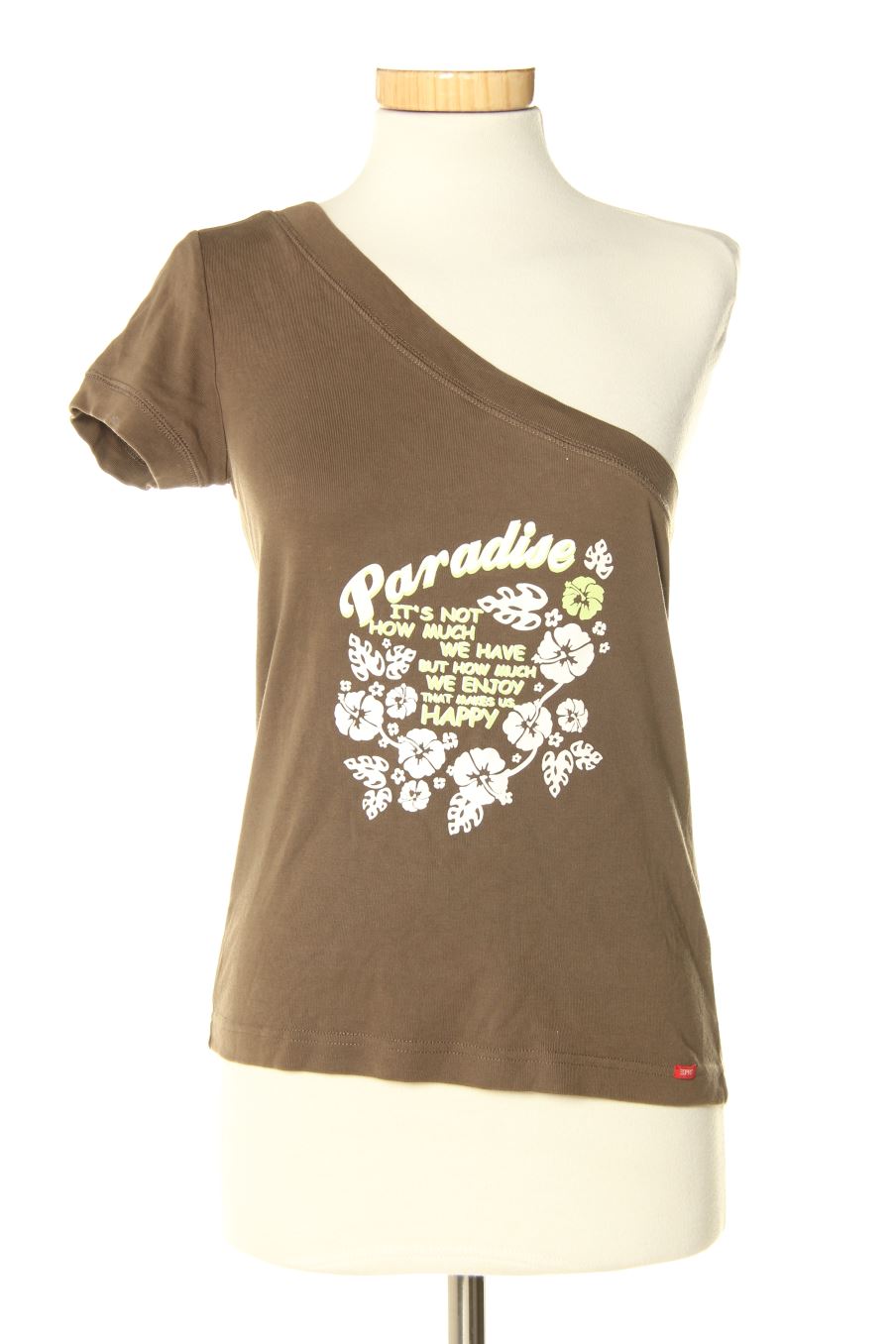 T-shirt Esprit de la taille L, de couleur marron