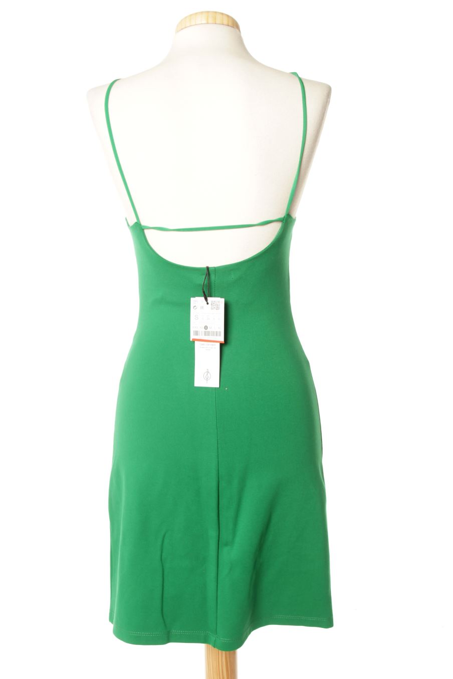 Robe casual Stradivarius de la taille S, de couleur vert