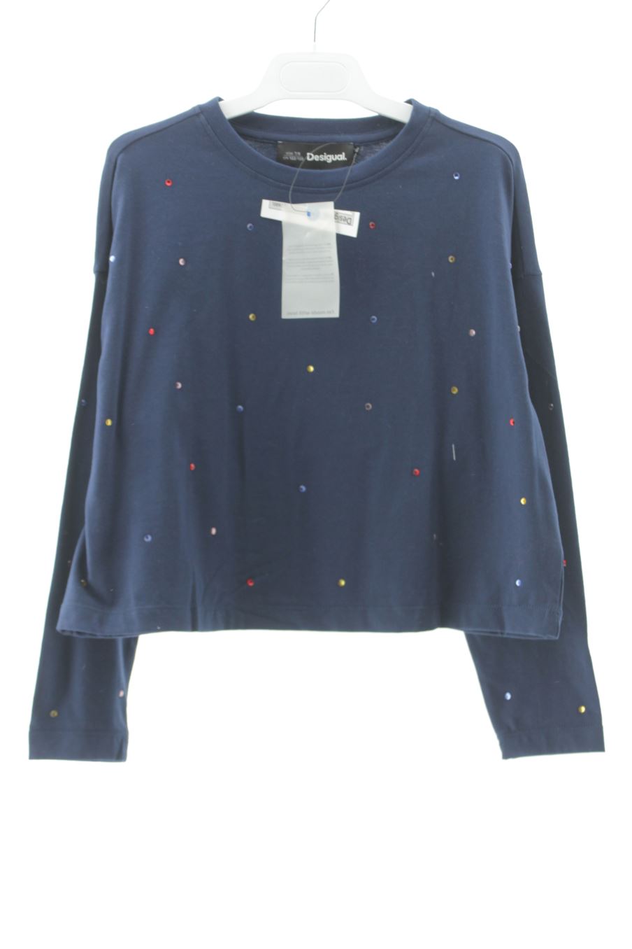 Camiseta de manga larga de Desigual de la talla 7 años con etiqueta