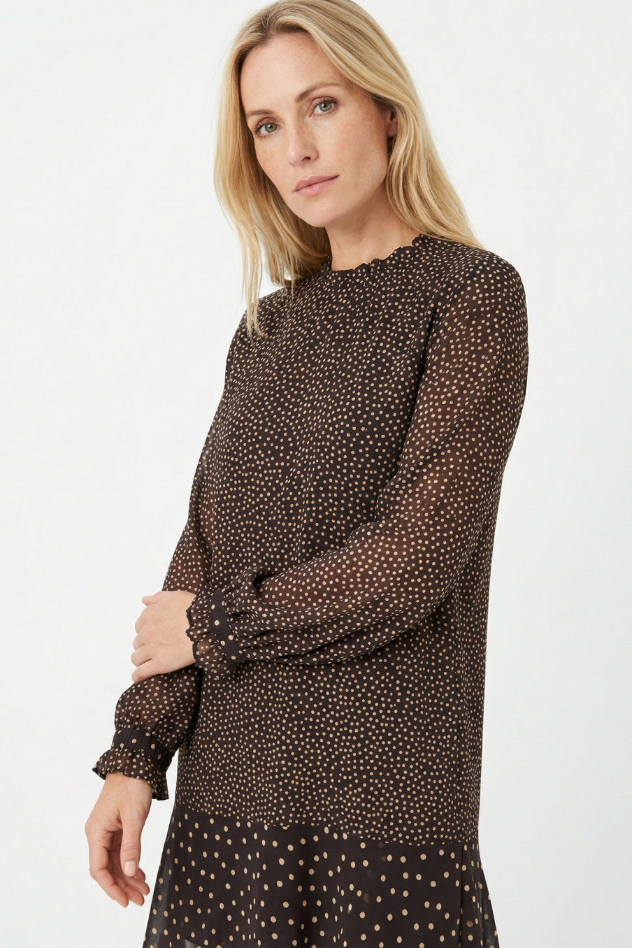 Robe casual Zara de la taille S, de couleur imprimés