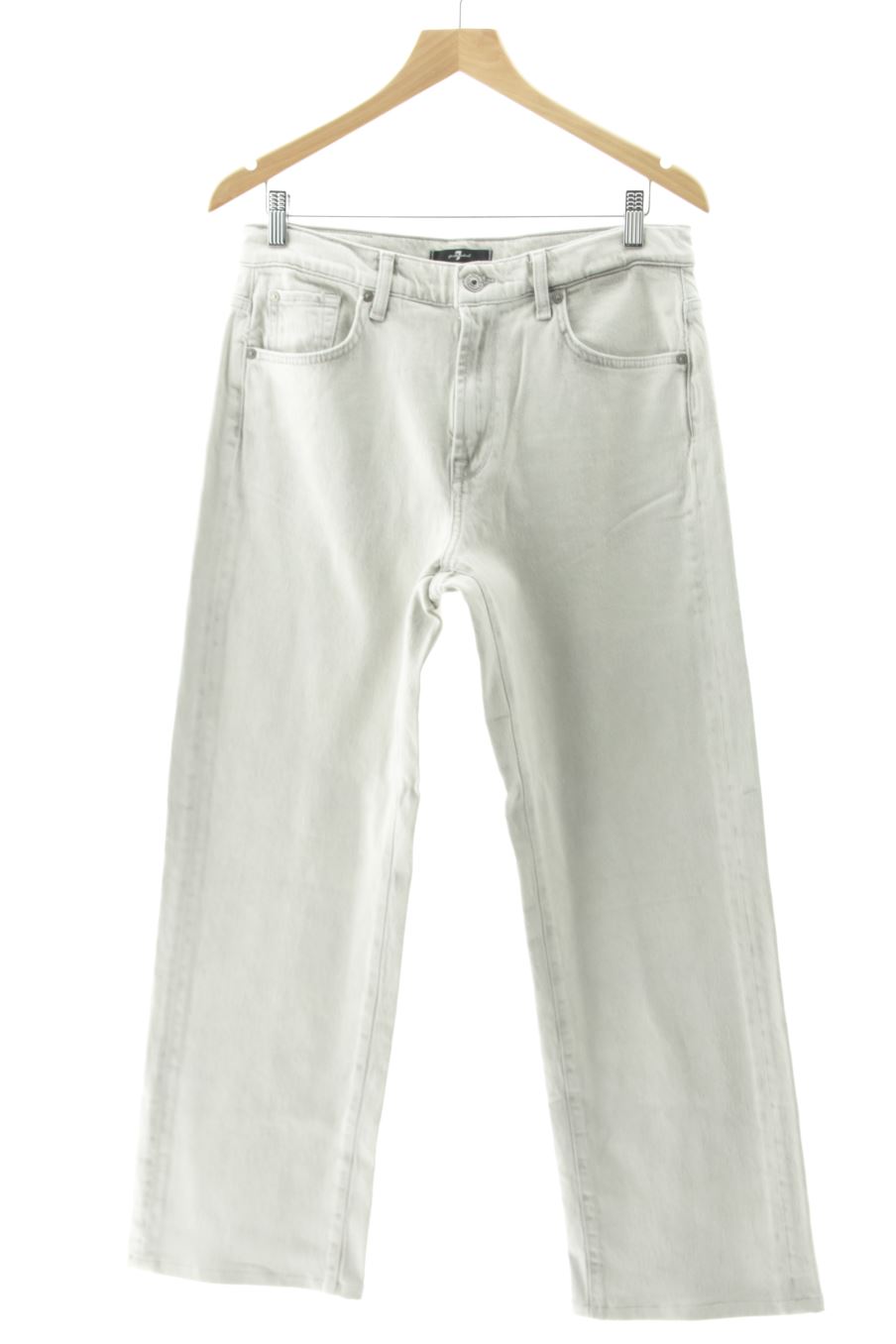 Jeans For all mankind de la taille 40, de couleur gris de denim