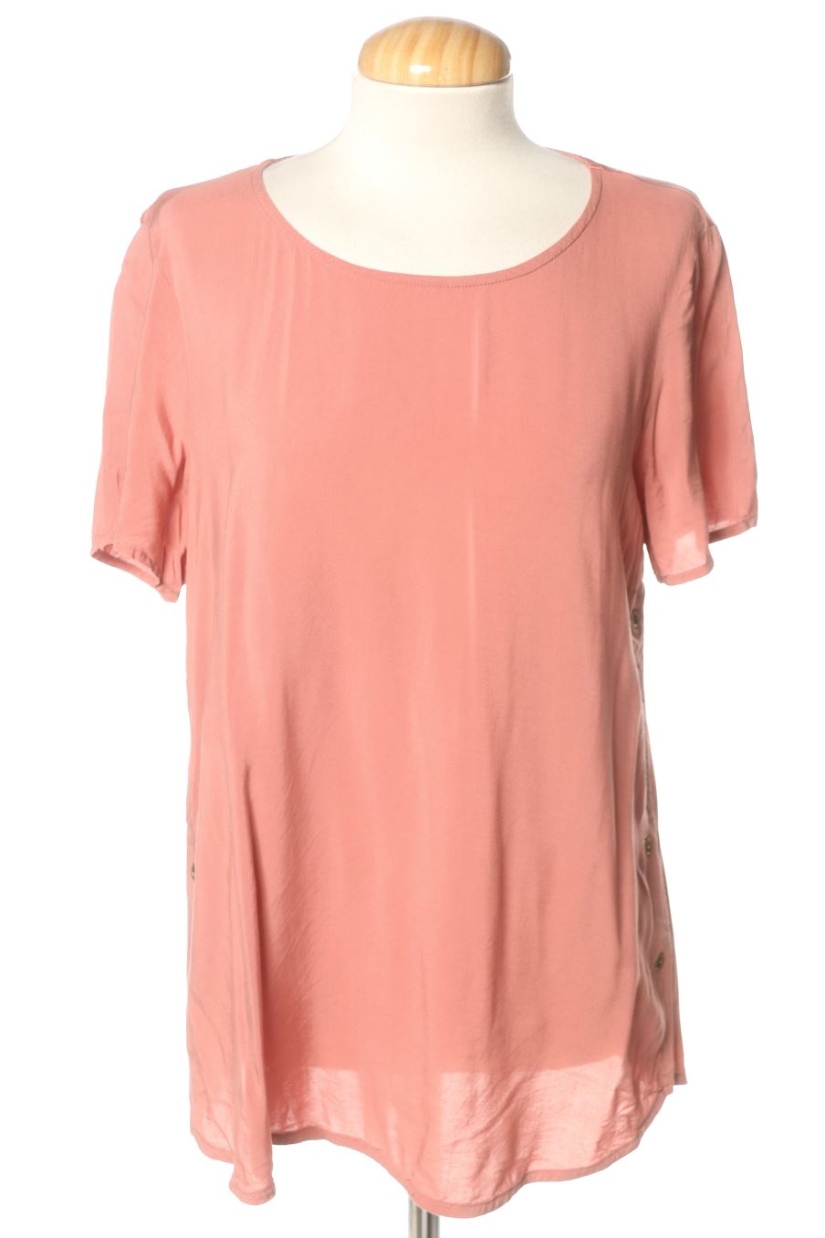 Blusa de manga corta de Tom tailor de la talla L, de color coral