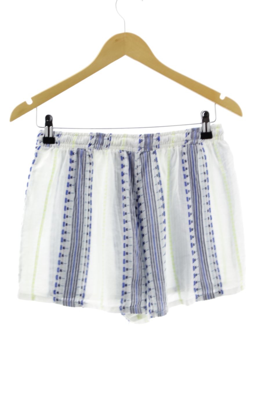 Shorts Stradivarius de la taille S, de couleur rayures