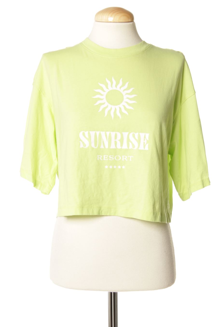 T-shirt H&M de la taille M, de couleur jaune