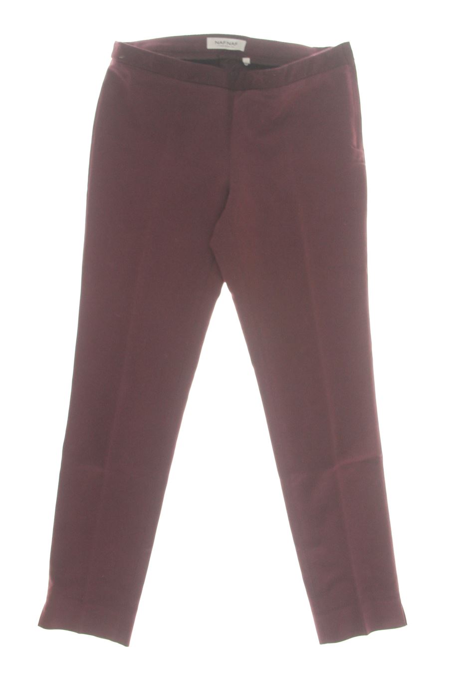 Pantalones de Naf Naf de la talla 36, de color burdeos