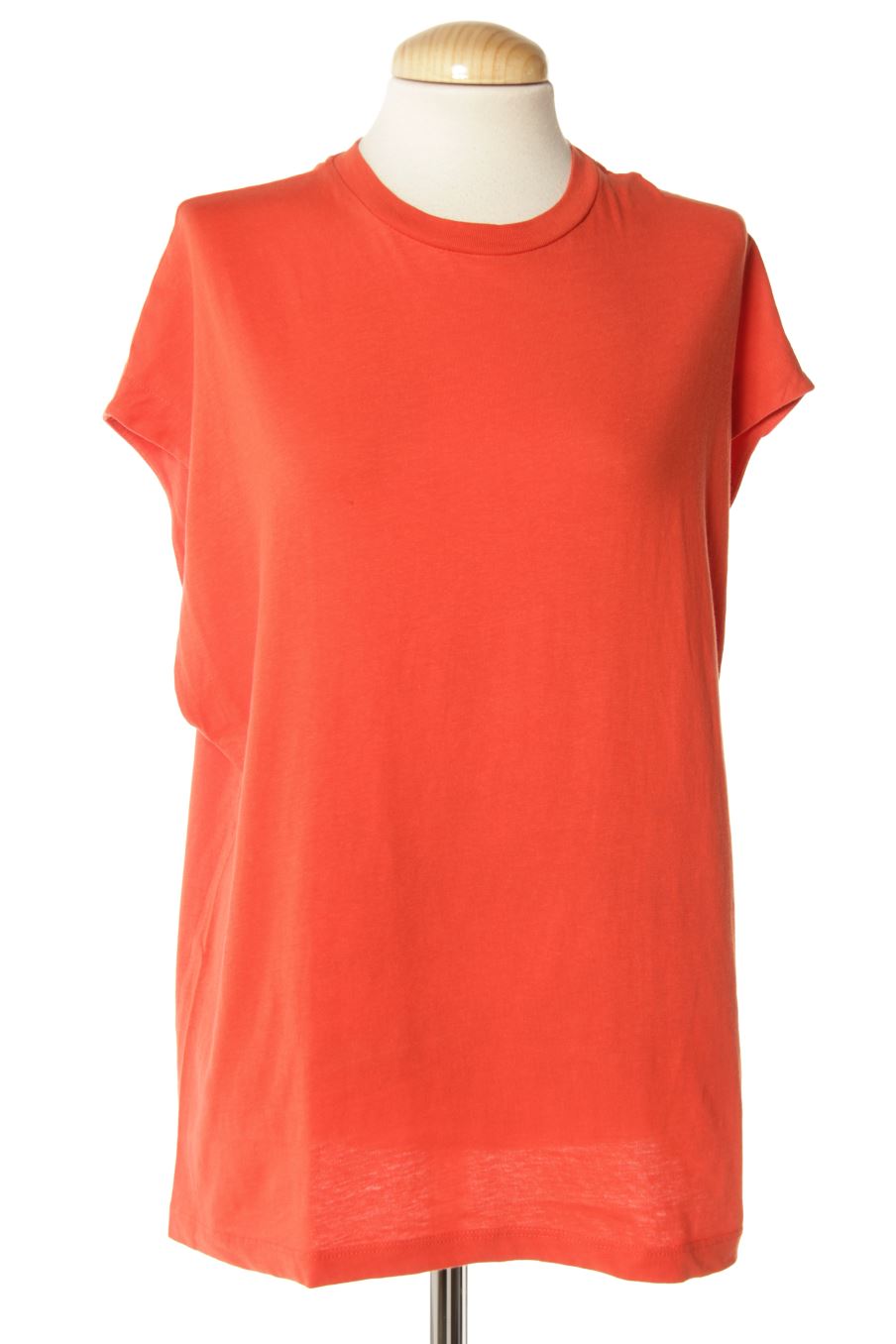 Camiseta de Bershka de la talla XS, de color naranja