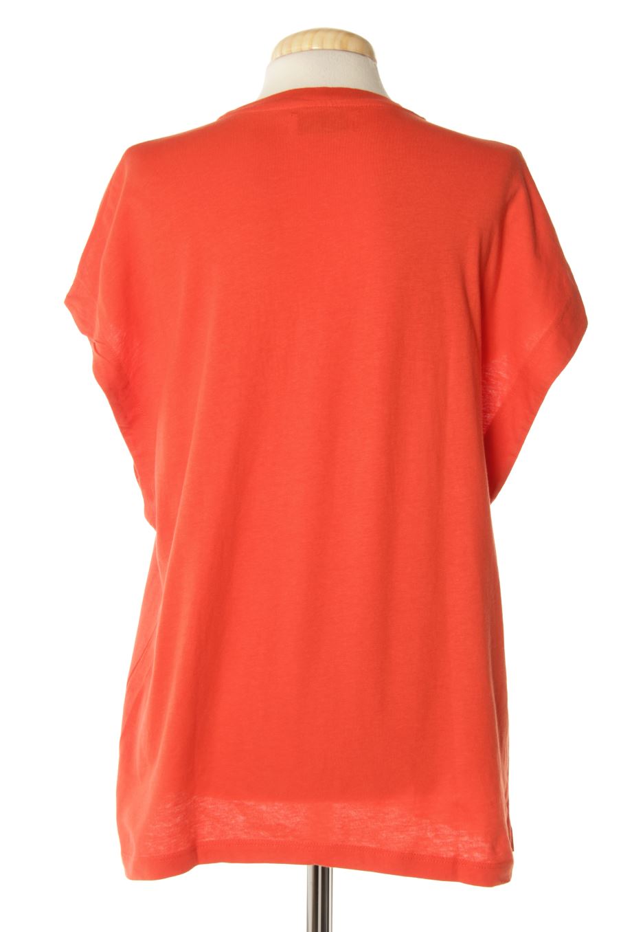 Camiseta de Bershka de la talla XS, de color naranja